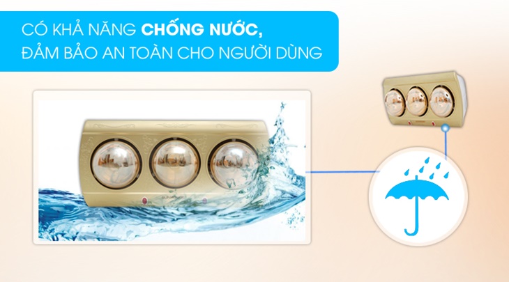 Sử dụng đèn sưởi nhà tắm có an toàn cho sức khỏe hay không?