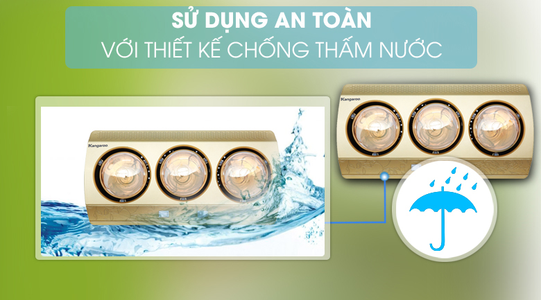Tìm hiểu những tính năng tiện ích của đèn sưởi nhà tắm